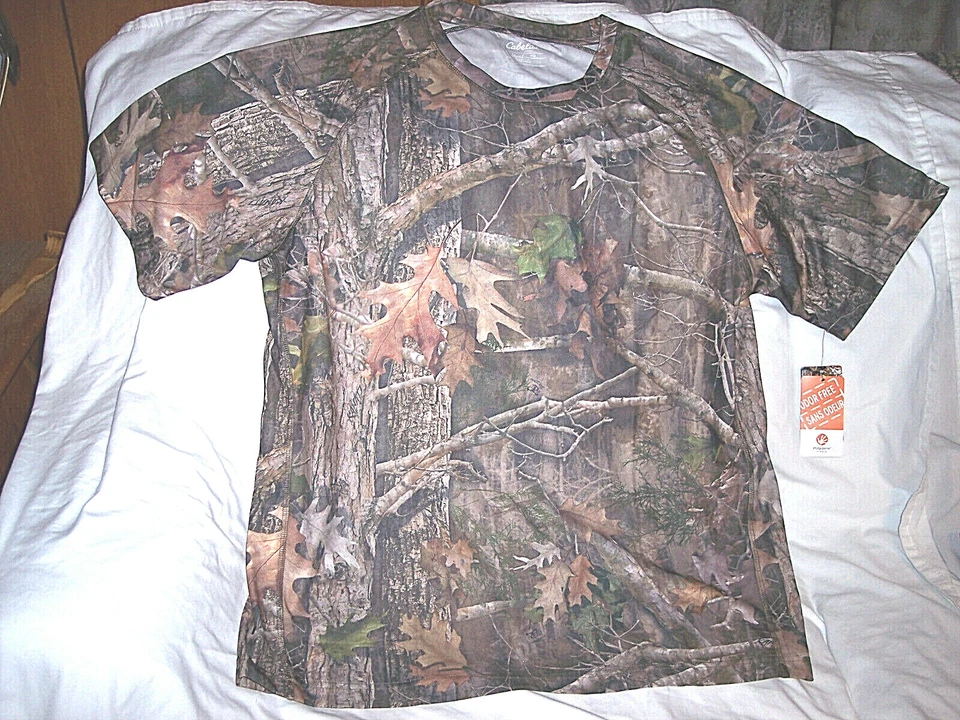 Performance Shirt Large Camo Hunting Shirt Odor Free T Shirt Kanati Camo Shirt L - Image 4 of 4