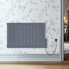 Oil Filled Electric Grey Radiator Smart Portable Heater Thermostatic WIFI Timer