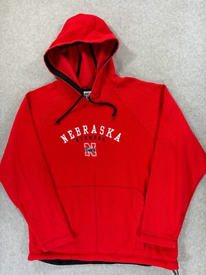 Nebraska Cornhuskers Red Oak Campus Hoodie Sweatshirt (Men's