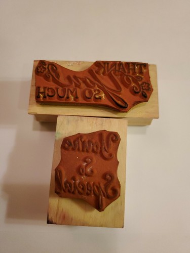 THANK You SO MUCH 2 RUBBER STAMPS HERO ARTS Your so special - Picture 2 of 2