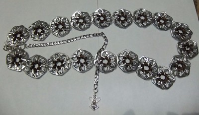 RIBBON STRUNG DAISY SODA TAB BELTS - CHOOSE FROM 19 COLORS (ONE SIZE) 