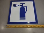 Vintage Tin Enamel Porcelain Sign Industrial --1970's--RARE