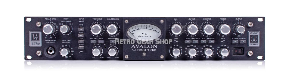 Avalon Design VT-737 SP Vacuum Tube Channel Strip 10th Anniversary VT737SP - Image 2 of 4
