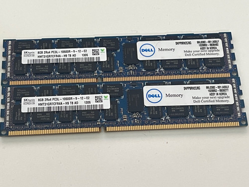 Dell SNPP9RN2C/8G (DDR3 SDRAM) RAM Module (16GB gesamt) 2 Module