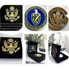 DOE US Department of ENERGY Government Challenge Coin - USA