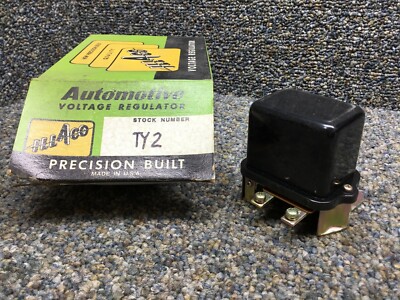 VINTAGE ILLACO Automotive Voltage Regulator TY-2  12V