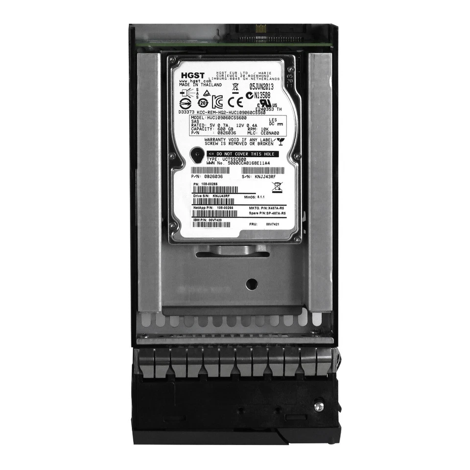 Hard Drive NetApp 108-00266 00V7420 HUC109060CSS600 600GB 10K 64MB SAS-2 3.5'' - Image 3 of 3