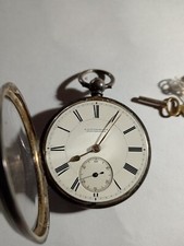 Englische Tasche Arg.925 A.Livingstone Manchester 1870