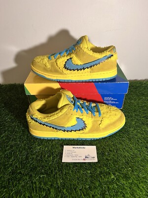 Size 10.5 - Nike Dunk Low SB x Grateful Dead Yellow Bear Size 10.5 - Nike Dunk Low SB x Grateful Dead Yellow Bear