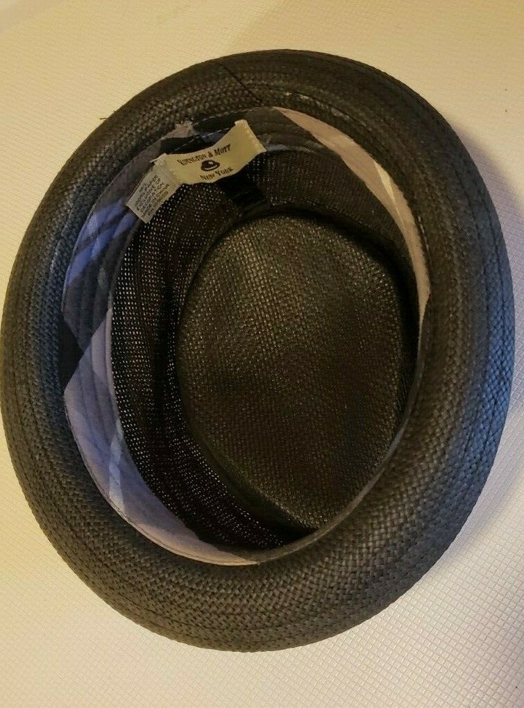 Rivington & Mott Black Paper Fedora | eBay