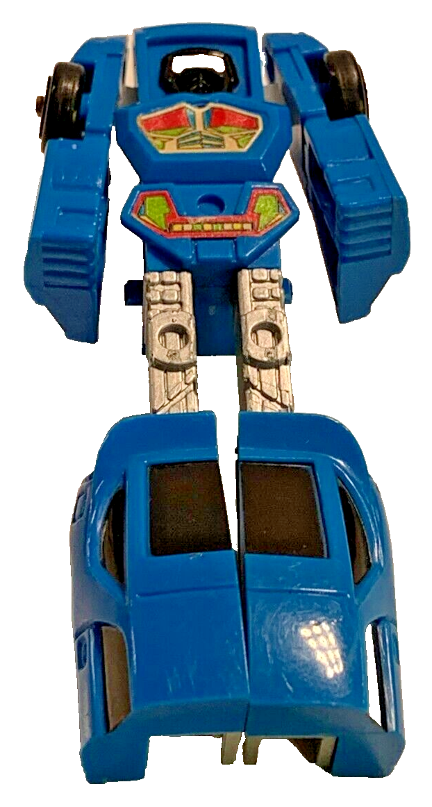 Vintage Remco 1984 Zybotz Series 1 Torque Blue Car Robot S1 | eBay