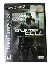 Tom Clancy's Splinter Cell (Playstation PS2) Black Label Complete Video Game