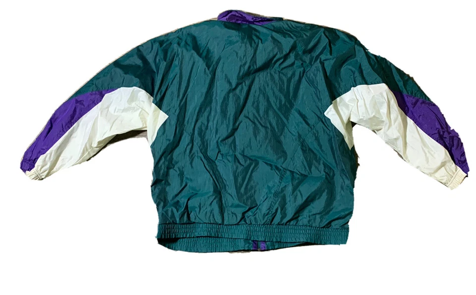 VTG 90’s Bold Spirit Womens Colorblock WindbreakerJacket Size XL - Изображение 3 из 4