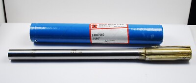 .7060 X 9/16 X 2-1/4 X 9'' OAL 6 STR FLUTE RH HSS CARB TIP REAMER (B-3-2-2-6)