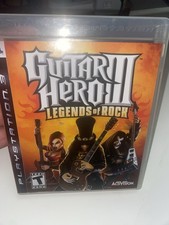 Guitar Hero III: Legends Of Rock Game Only For PlayStation 3 PS3 Music 3E