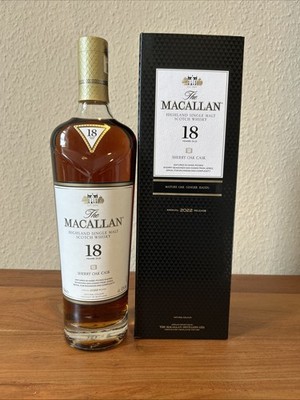 Macallan 18 Jahre Sherry Oak 2022 0,7l, alc. 43 Vol.-%