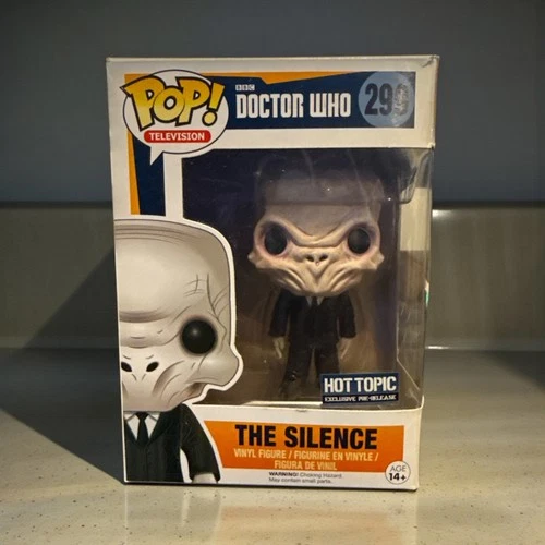 Funko Pop! Television Doctor Who #299 The Silence Hot Topic Exclusive Pre-Releas