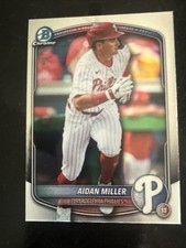 2025 Bowman Draft - Chrome Aidan Miller #BDC-180 Refractor (RC)