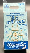 Disney 2025 Christmas It's A Small World Holiday LR Pin - YOU CHOOSE