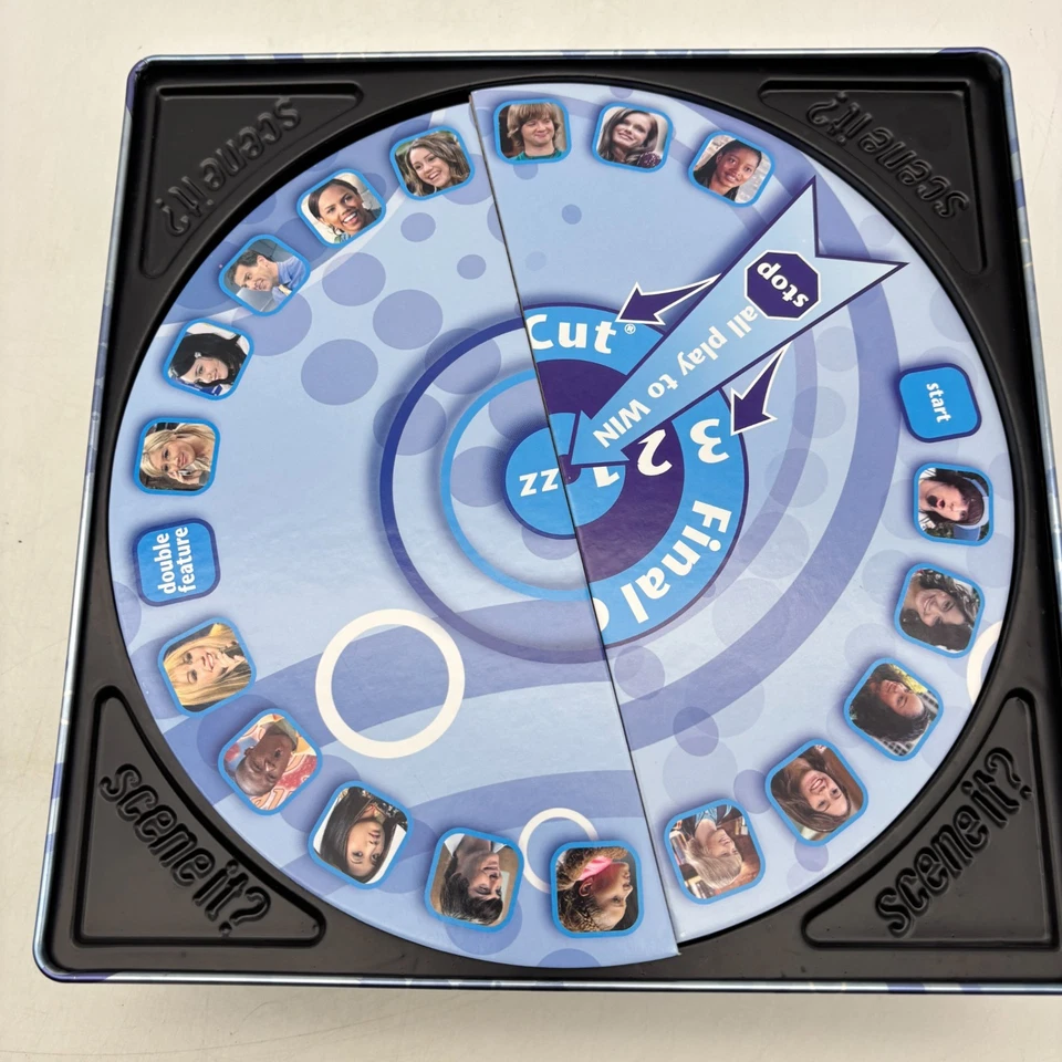 Disney Channel Scene It DVD Game Tin COMPLETE ScreenLife 2008 Movies Trivia - Image 4 of 4
