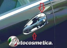 Chrome ABS door handles for 4 doors Mercedes E W211 W203 C-class 01-06