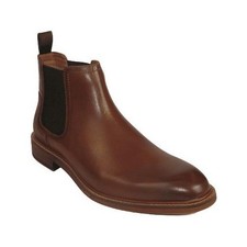 Men's Steve Madden Boot High Top Shoes Slip On Soft Leather Heritage Tan