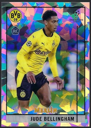 Jude Bellingham 2020 Topps Merlin Chrome UCL Atomic Refractor /250 Rookie RC