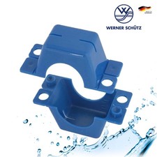 JS Plombierschelle 3/4 Zoll, blau, beschriftet, 2-teilig