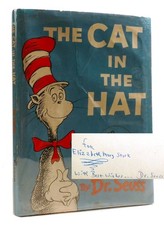 Product Image: Dr. Seuss THE CAT IN THE HAT Signed 1st Edition 1st Printing