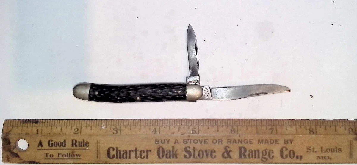 ハンマーブランド　2ブレイド　イコールエンド　アンティークナイフ Collectible Folding Knives Hammer Brand 2 Blades for sale | eBay