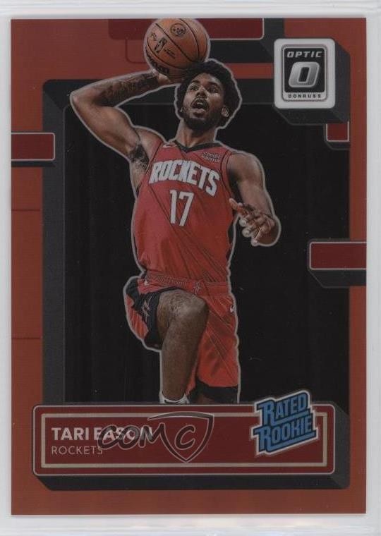 2022 Panini Donruss Optic Rated Red Prizm 37/99 Tari Eason #203 Rookie RC 0us8