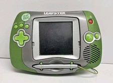 Leap Frog Leapster Portable Learning Game System Green Handheld