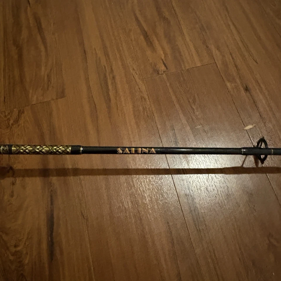 Удилище спиннинговое Okuma Salina 7 футов 1 штука 12-25 фунтов леска SAS-701M-45 - Изображение 4 из 4