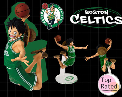 ONE PIECE x NBA MASTER STARS PIECE THE MONKEY D. LUFFY BOSTON