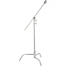 Impact 40" C-Stand with Turtle Base and Grip Arm century stand Kit Chrome