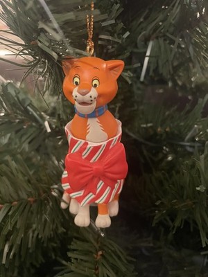 Disney Grolier Christmas Magic Ornament, O'Malley from Aristocrats 2000, 3.25''