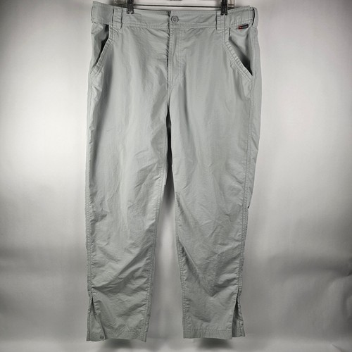 SIMMS Mens Superlight Fishing Pants Cinder XXL Roll Up Leg 100% Nylon 40x30 Read - Picture 9 of 11