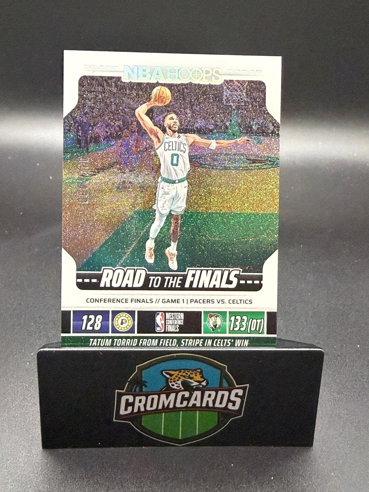 2024-25 Hoops #7 Jayson Tatum Road to the Finals Conference Finals #/499