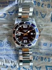Longines HydroConquest 41mm 42mm Automatic Blue ceramic bezel L3.642.4 7
