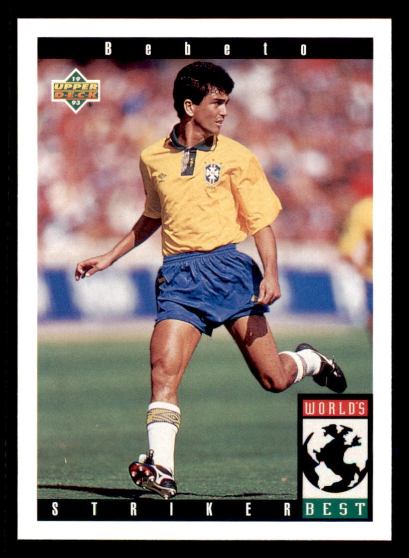 1993 Upper Deck World Cup 94 Preview English/Spanish #104 Bebeto