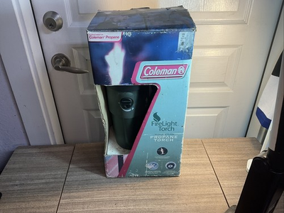 #ad #ad COLEMAN Fire Light Torch Propane Authentic Flame Still In Original Box $57.00