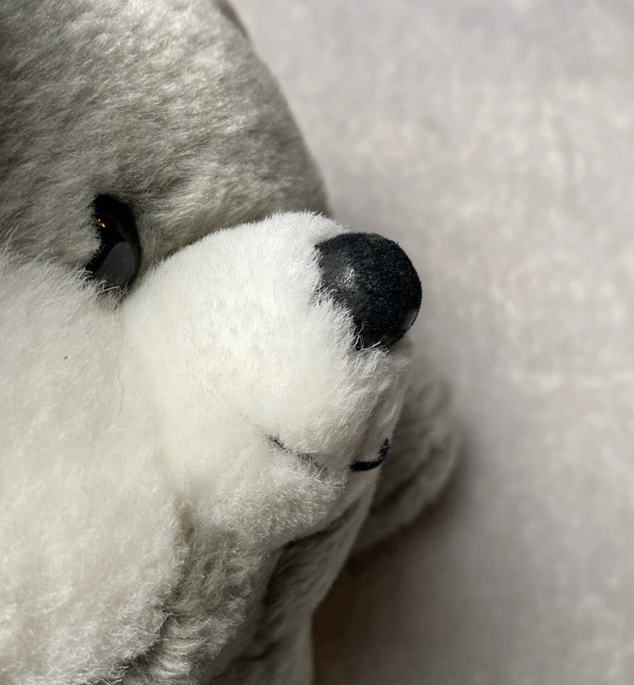 My Banky Gray Mouse Plush Baileigh Security Blanket Satin Trim Lovey Stuffed Toy - Image 3 of 4