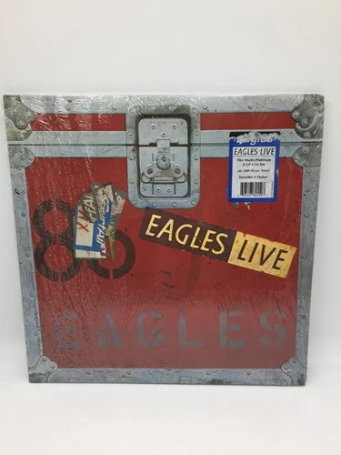 Eagles Live - 2-LP Vinyl Set - 180 Gram Vinyl - Includes Poster - NEW & SEALED