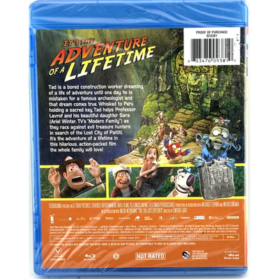 TAD: THE LOST EXPLORER (2012) BLU-RAY 3D / BLU-RAY Winter Marin