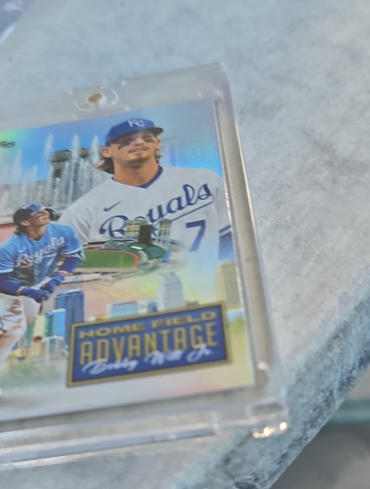 2024 Topps Series 1 - Home Field Advantage Bobby Witt Jr. #HFA-10