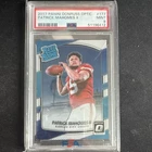 2017 Panini Donruss Optic Patrick Mahomes II #177 PSA 9
