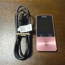 Sony NW S313 Walkman S Series 4GB Portable MP3 Player Bluetooth Light Pink