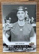 2022 23 Upper Deck Elmer Soderblom Black And White Young Guns Canvas #C235