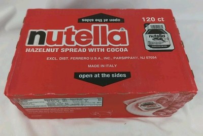 Nutella Hazelnut Cocoa Spread Mini Cups, 120 Pack, 0.52 Oz Each