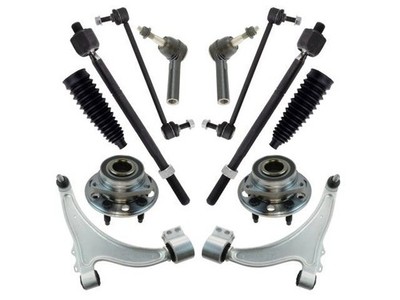 For Malibu Limited Wheel Hub Control Arm Ball Joint Tie Rod End Kit 77166WFYB